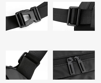 Ruggero – Sacoche Bandoulière Homme Grande Capacité pour Sport et Voyage