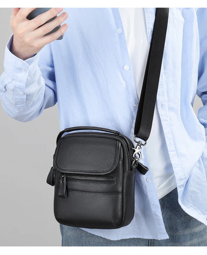 Felice – Sacoche Bandoulière Homme en Cuir Véritable pour Élégance et Durabilité