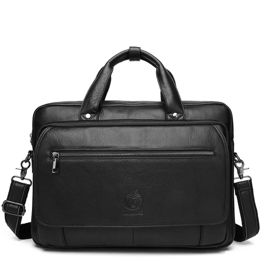 Pellegrino – Sacoche Ordinateur Homme en Cuir Professionnelle