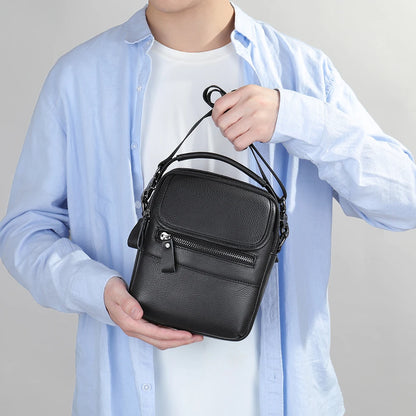 Felice – Sacoche Bandoulière Homme en Cuir Véritable pour Élégance et Durabilité