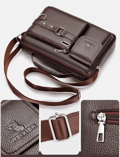 Mirco – Sacoche Homme Cuir Élégante et Imperméable