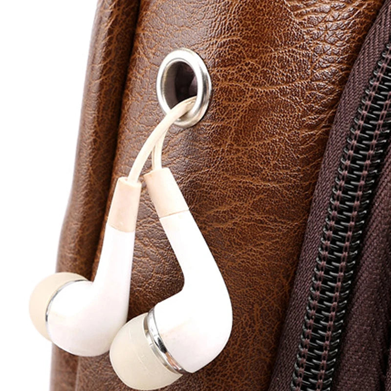 Walter – Sacoche Bandoulière Homme avec Port USB, Élégance et Fonctionnalité Réunies