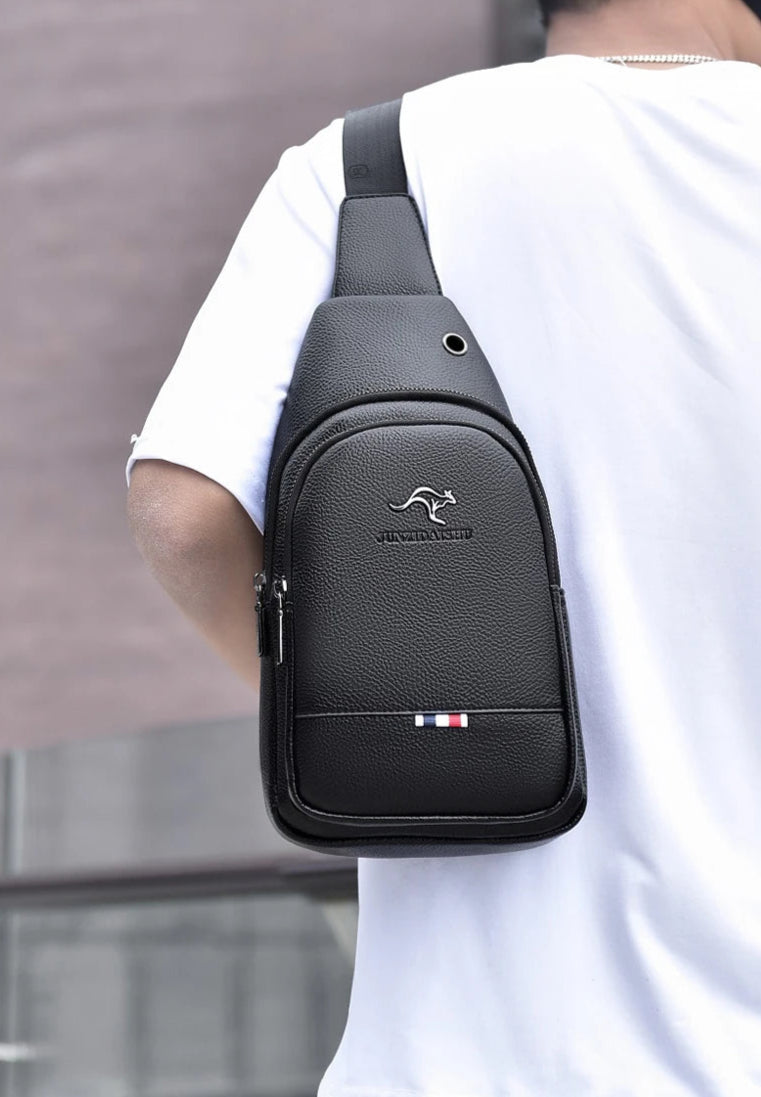 Davide – Sacoche Bandoulière Homme pour Voyage et Quotidien