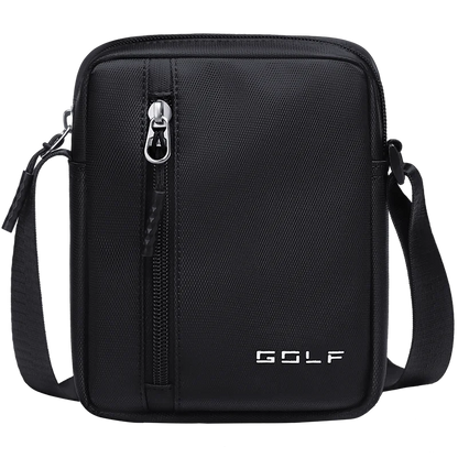 Benedetto – Petite Sacoche Homme Noire en Oxford Légère et Moderne