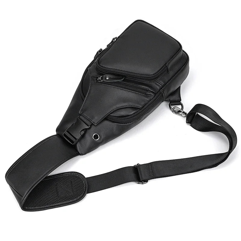 Sergio – Sacoche Bandoulière Homme Discrète et Fonctionnelle