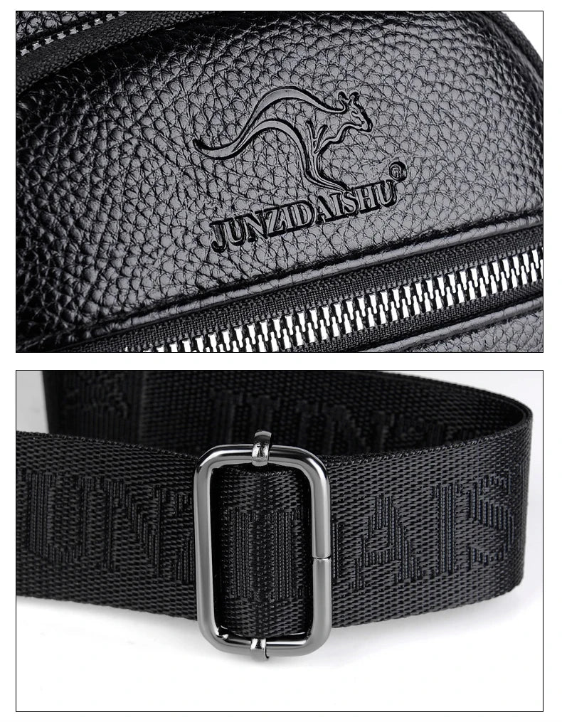 Davide – Sacoche Bandoulière Homme pour Voyage et Quotidien