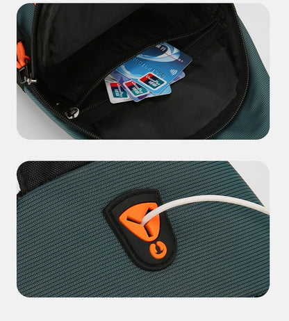 Luca – Sacoche Bandoulière Homme pour Mobilité et Sport