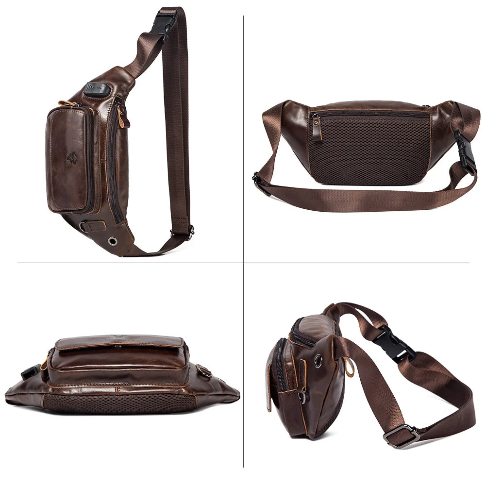 Placido – Sacoche Banane Homme Chic pour Voyage et Liberté