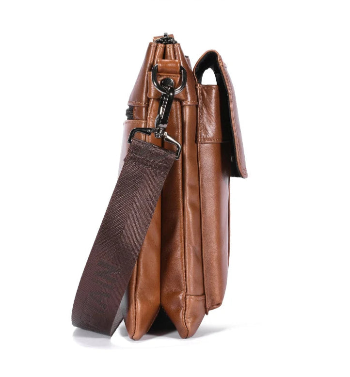 Renzo – Sacoche Homme Cuir Élégante et Spacieuse