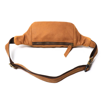 Diego – Sacoche Banane Homme Cuir Véritable Souple et Légère