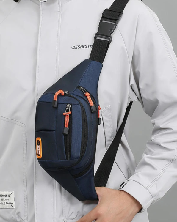 Orlando – Sacoche Banane Homme Résistante et Spacieuse