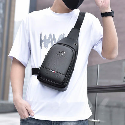 Davide – Sacoche Bandoulière Homme pour Voyage et Quotidien