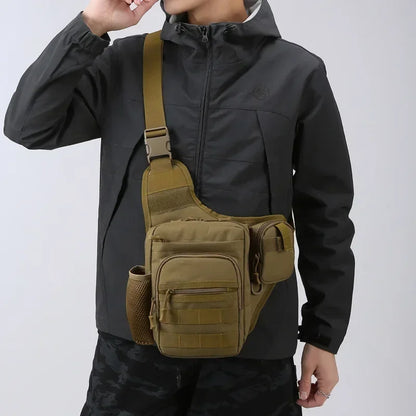 Cesare – Sacoche Bandoulière Homme Polyvalente pour Sport et Plein Air