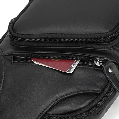 Sergio – Sacoche Bandoulière Homme Discrète et Fonctionnelle