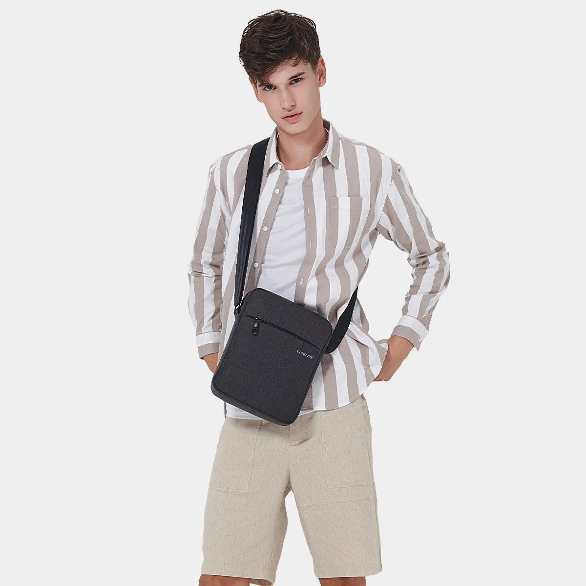 Gasparo – Petite Sacoche Homme Étanche et Élégante pour iPad