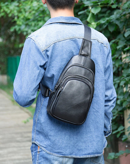 Zeno – Sacoche Bandoulière Homme en Cuir  Élégance et Confort au Quotidien