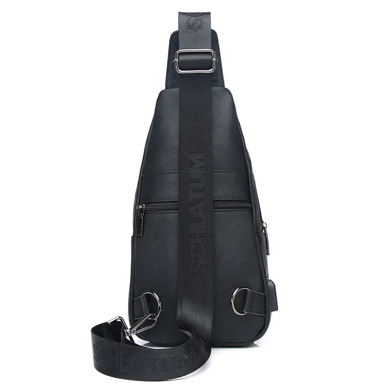 Tiziano – Sacoche Bandoulière Homme Connectée et Spacieuse