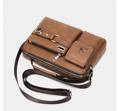 Mirco – Sacoche Homme Cuir Élégante et Imperméable