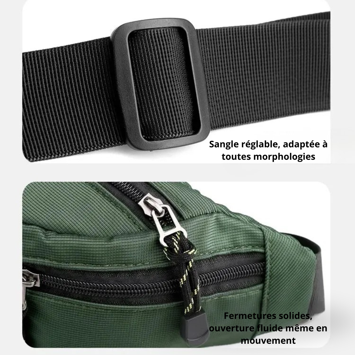 Nino – Sacoche Banane Homme Compacte et Libre