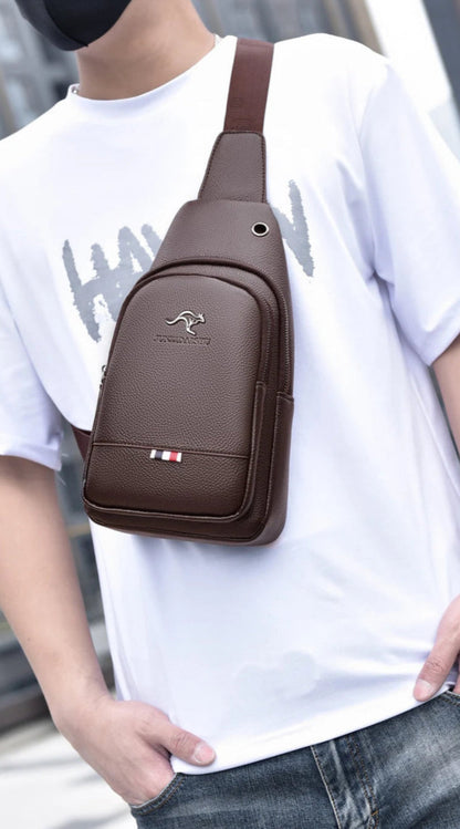 Davide – Sacoche Bandoulière Homme pour Voyage et Quotidien