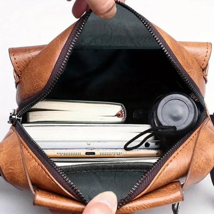 Vittorio – Petite Sacoche Homme Polyvalente pour Travail et Quotidien