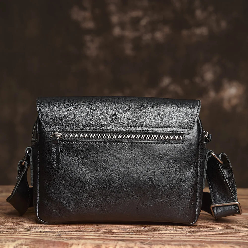 Andréa – Sacoche Bandoulière Homme Cuir Naturel Robuste et Élégant