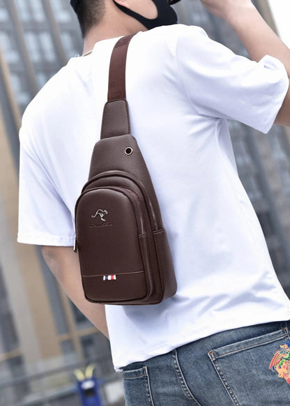 Davide – Sacoche Bandoulière Homme pour Voyage et Quotidien