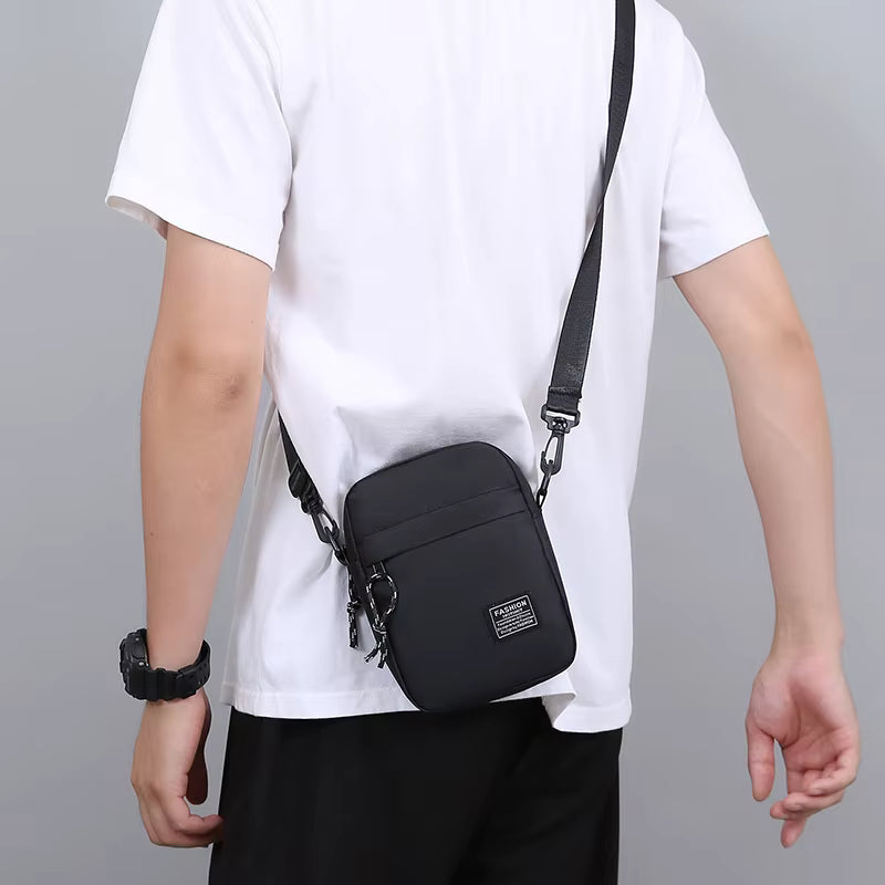 Angelo – Petite Sacoche Homme Légère pour Sorties et Quotidien