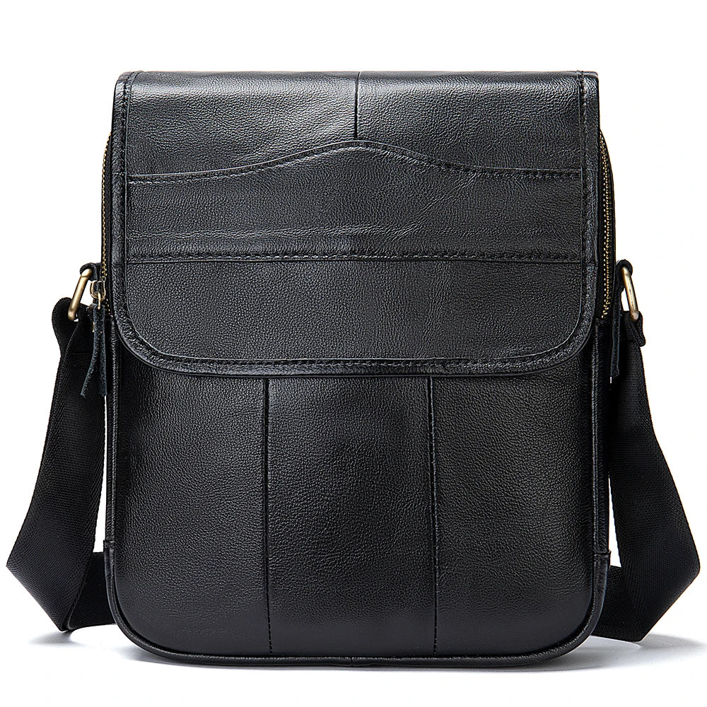 Tomaso – Sacoche Homme Luxe en Cuir Véritable & Élégance Intemporelle