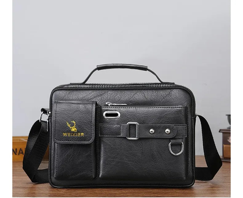 Mirco – Sacoche Homme Cuir Élégante et Imperméable