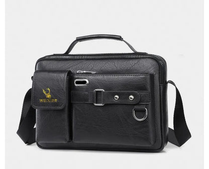 Mirco – Sacoche Homme Cuir Élégante et Imperméable