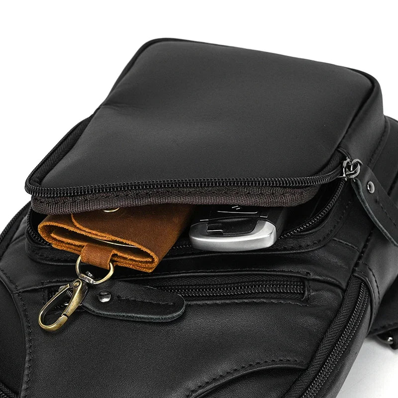 Sergio – Sacoche Bandoulière Homme Discrète et Fonctionnelle