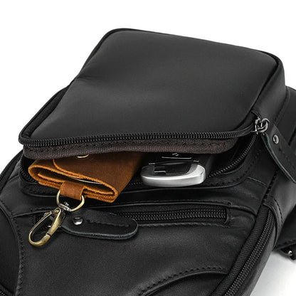 Sergio – Sacoche Bandoulière Homme Discrète et Fonctionnelle