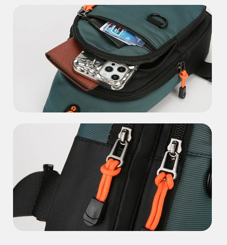 Luca – Sacoche Bandoulière Homme pour Mobilité et Sport