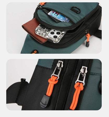 Luca – Sacoche Bandoulière Homme pour Mobilité et Sport