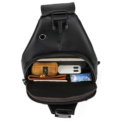 Sergio – Sacoche Bandoulière Homme Discrète et Fonctionnelle