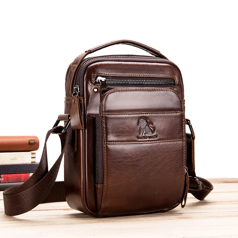 Riccardo – Petite Sacoche Homme Sécurisée pour Quotidien et Sorties