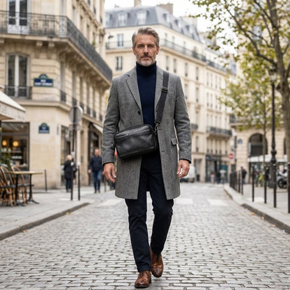Bruno – Sacoche Homme Cuir Format Horizontal⁠