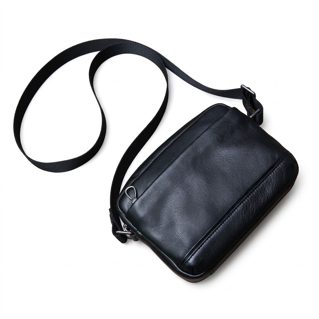 Bruno – Sacoche Homme Cuir Format Horizontal⁠