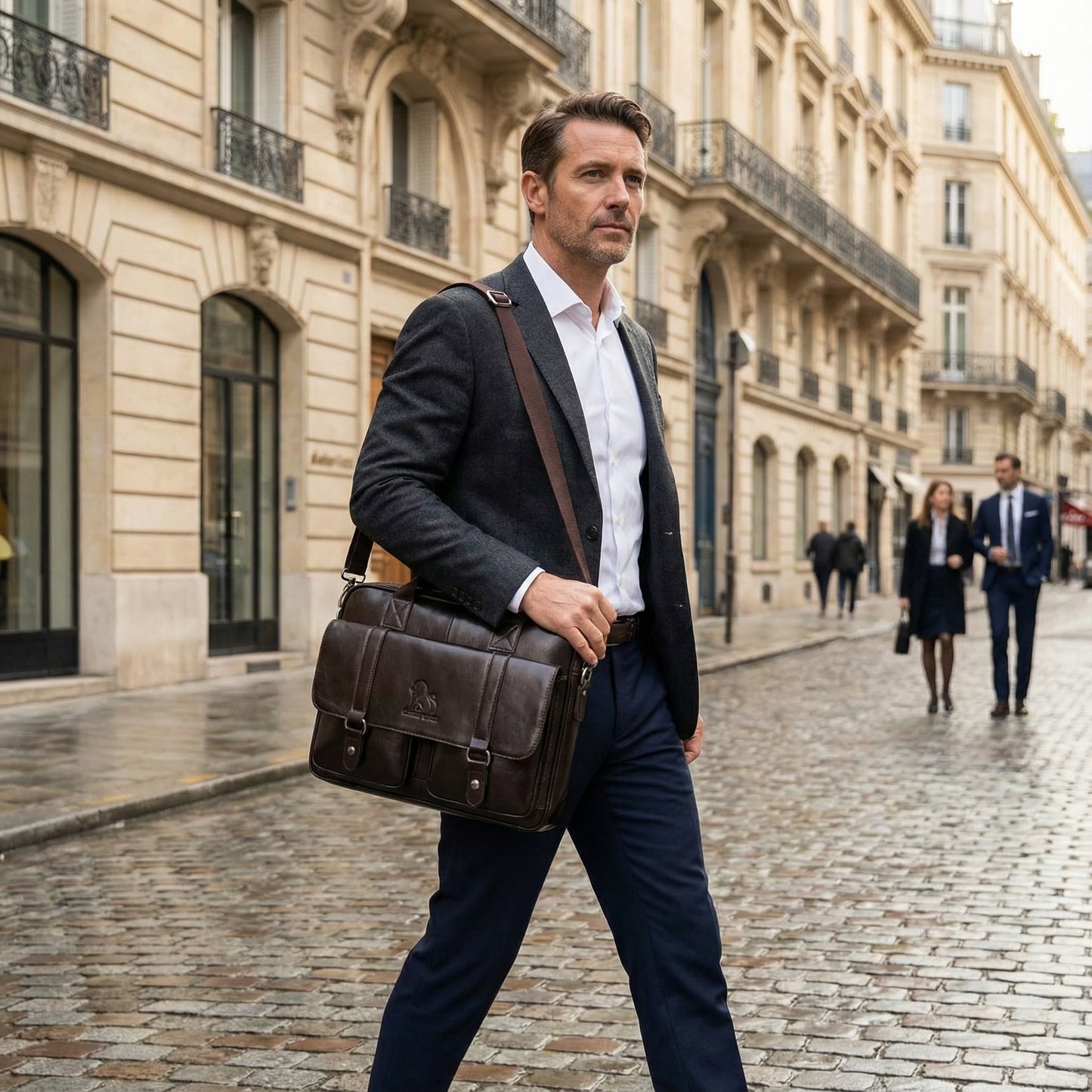 Valente – Sacoche Ordinateur Homme Professionnelle