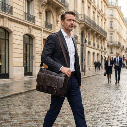 Valente – Sacoche Ordinateur Homme Professionnelle