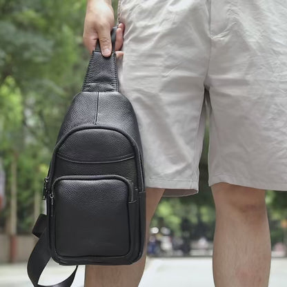 Zeno – Sacoche Bandoulière Homme en Cuir  Élégance et Confort au Quotidien