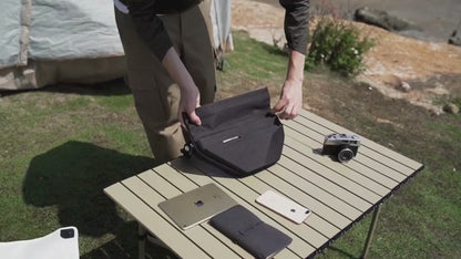 Vittore – Sacoche Bandoulière Homme Sécurisée pour Tablette et Voyage