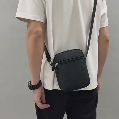 Fabio – Petite Sacoche Homme Compacte pour Téléphone et Quotidien