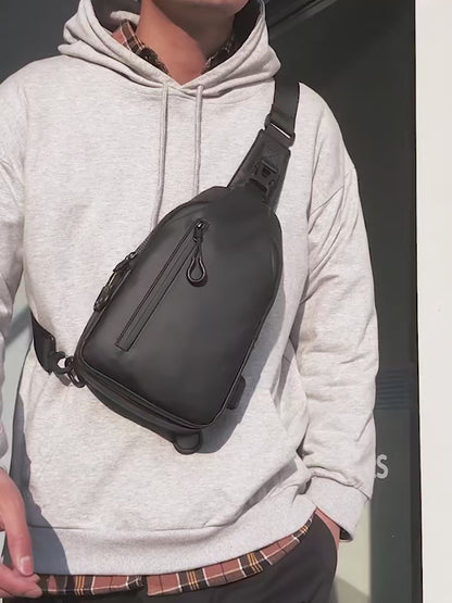 Stefano – Sacoche Bandoulière Homme Pratique avec Port USB