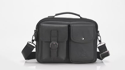 Ettore – Sacoche Homme Luxe en Cuir Véritable & Élégance Professionnelle