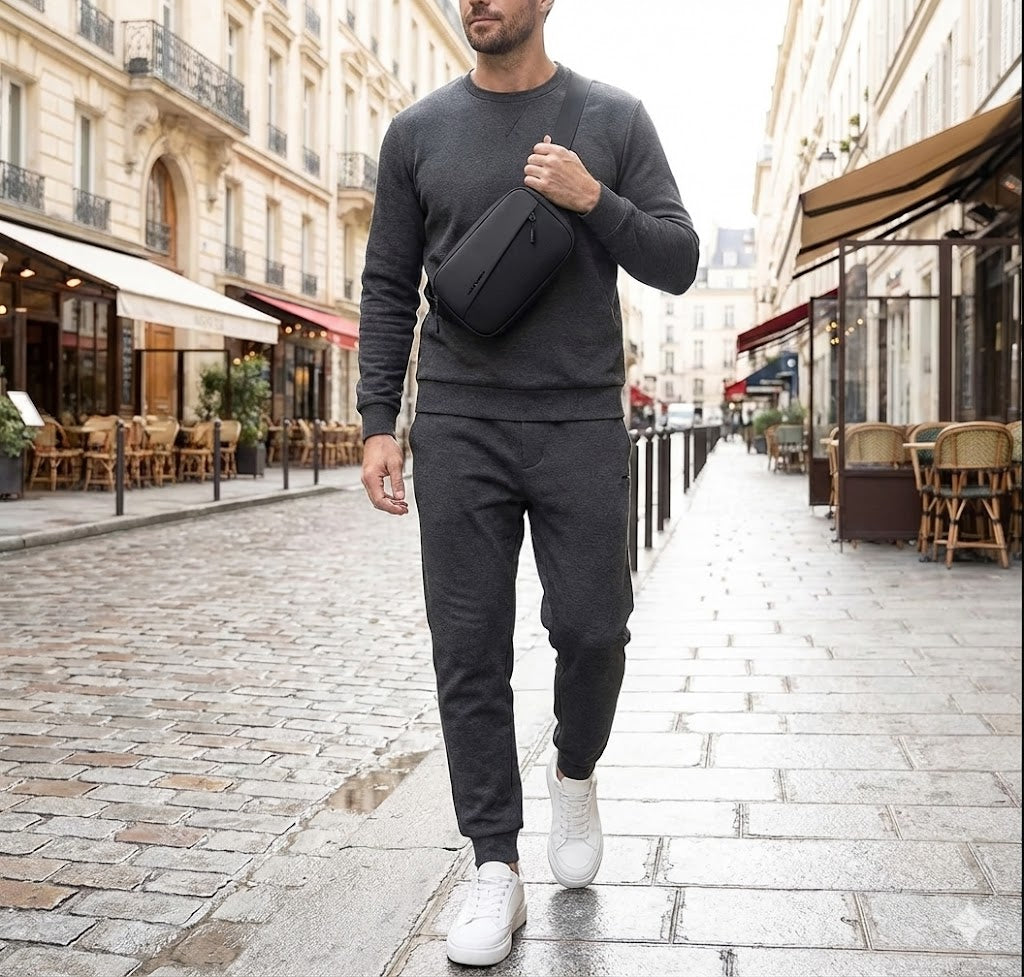 Maldini – Sacoche Banane Homme Pratique et Élégante pour Hommes Actifs